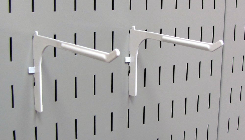 Buy Wall Control 10ER106 W Pegboard 6" Reach Extended Slotted Hook