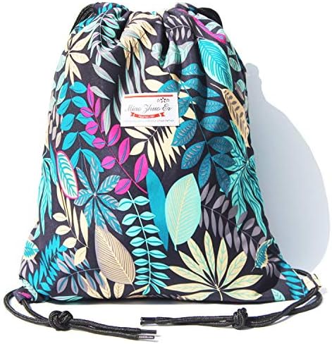Waterproof Drawstring Bag, Gym Bag Sackpack Sports Backpack for Men Women Girls