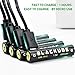 BLACKUBE AAA 600mAh/900mWh Rechargeable Lithium Battery- 1h Quick-Charge by Micro USB Cable -1.5V/1000Cycles - 4Pack Triple A