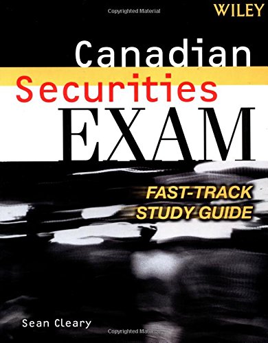 Download Canadian Securities Exam Fast Track Study Guide