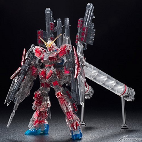 Full Armor Unicorn Gundam (Destroy Mode) Red-Plated and Clear Version