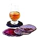 Purple Agate Coasters (Set of 4)