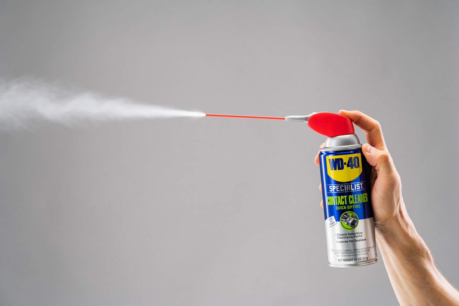 WD-40 Specialist Electrical Contact Cleaner Spray - Electronic & Electrical Equipment Cleaner. 11 oz. (Pack of 1) - 300554-E: Industrial & Scientific