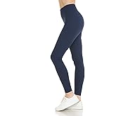 Leggings Depot ActiveFlex Athletic Leggings for Women-HLD (Navy, 2X)