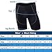 Sportneer Men's Cycling Shorts Biking Bike Bicycle Pants Half Pants 4D COOLMAX Padded, Comfort, Anti-Slip Design, Breathable & Absorbent