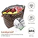 Lunch Bag, Insulated Lunch Box with Removable Shoulder Strap Lunch Tote Bag Waterproof Cooler Thermal Leak Proof Liner Reusable Lunch Bag for Women Men College Hiking Picnic Boating Beach Work