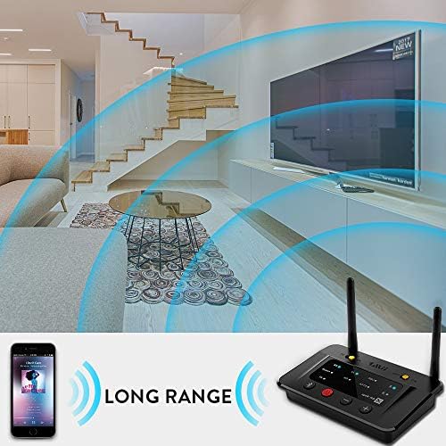 Bluetooth audio adapter product with aptX technology, priced at $64.99.