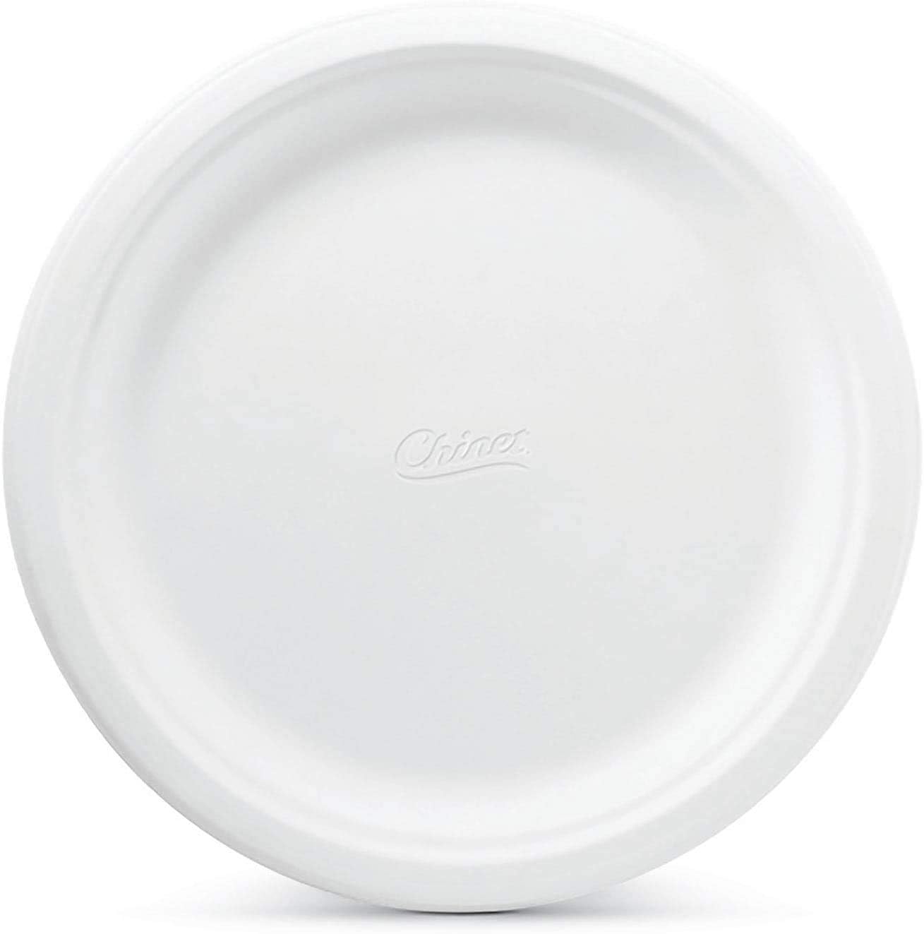 Amazon Com Chinet 10 3 8 Diameter Big Party Pack Heavy Weight Paper Dinner Plates 165 Count Classic White Health Personal Care