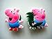 16 Peppapig Shoe Charm Fits Croc Wristband