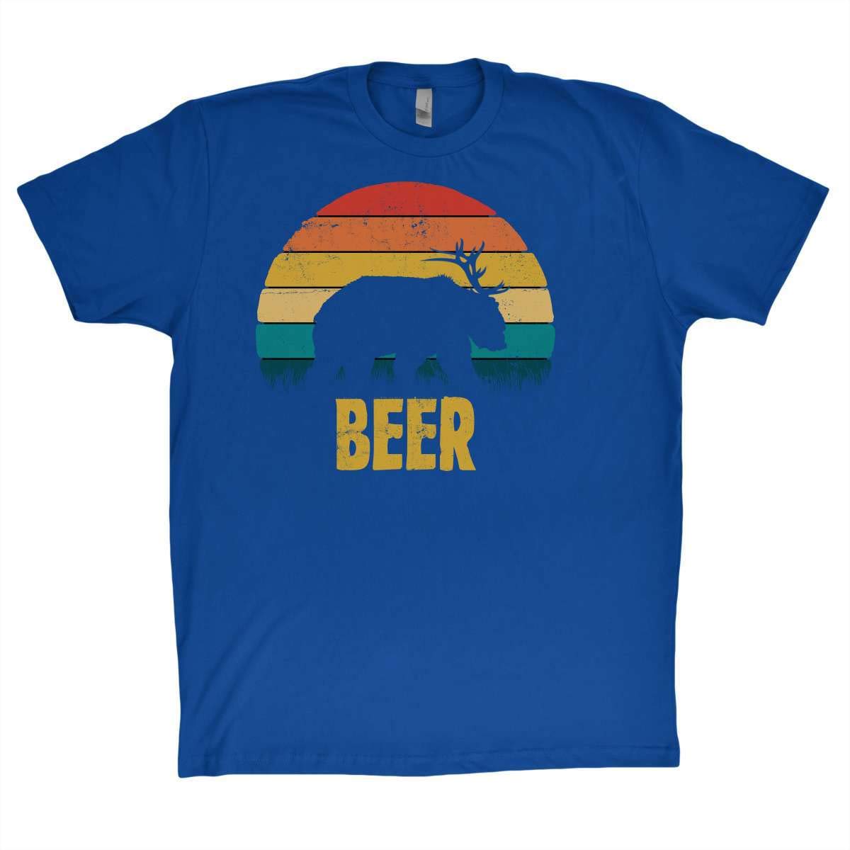 Beer Shirt Beer Me Sunset Retro Style Funny T Shirt