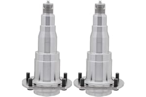 QJZ [2-Pack] SP466 - Spindle #42 E-Z Lube with 5-Bolt Flange for 5,200-7,000 lbs Trailer Axle