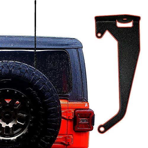 Jeep Wrangler JL/JLU Premium Antenna or Flag Mount Bracket for Passenger Side CB NMO FRS GMRS