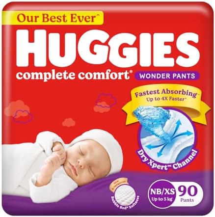 Huggies Wonder Pants Extra Small New Born (XS NB) Size Diaper