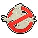 Ghostbusters No Ghost Glow Dark GITD Cosplay Movie PVC Rubber 3D Touch Fastener Patch