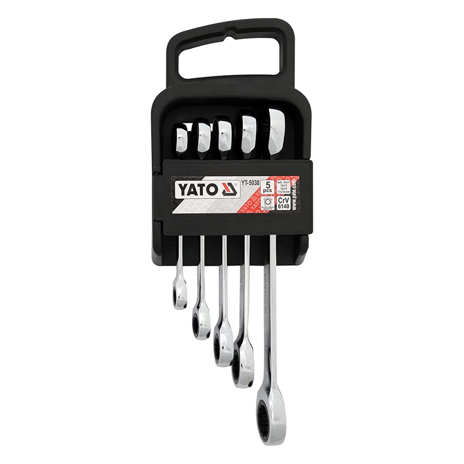 Yato YT-5038 – Key Set with Holes and Ratchet Yato