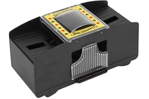 Automatic Card Shuffler Machine 2 Deck, Portable Battery Powered Casino Card Shuffler, Electronic Poker Card Shuffling Cards 