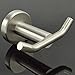 Taozun SUS 304 Stainless Steel Coat Hook Double Towel Robe Clothes Hook Wall Mounted