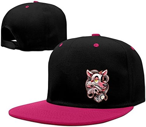 Pink Five Nights At Freddy S Mangle W Redbubble Link Cap Black Hip-hop Baseball Cap