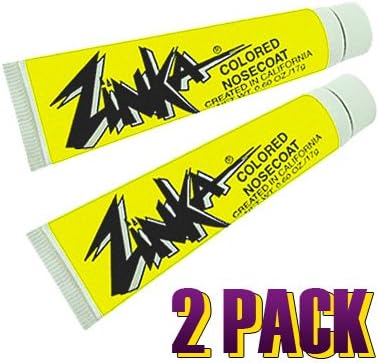 Zinka Colored Nosecoat Sunscreen - 2 Packs - Yellow