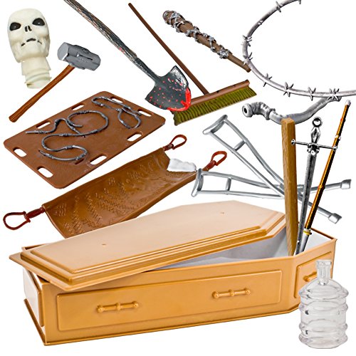 Wrestling Action Figure Hardcore Coffin 15 Piece Special Deal For WWE Action Figures