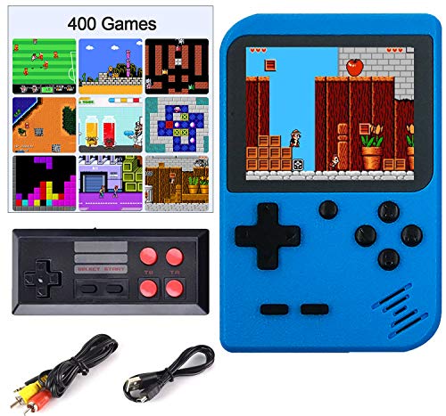 FGWAF-Gift-3-Inch-Color-Screen-400-Classical-FC-Games-Support-for-Connecting-TV-Two-Players-800mAh-Rechargeable-Battery-Present-for-Kids-and-Adult