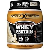 Body Fortress Super Advanced Whey Protein Vanilla-2 Lbs Powder (Pack of 6)