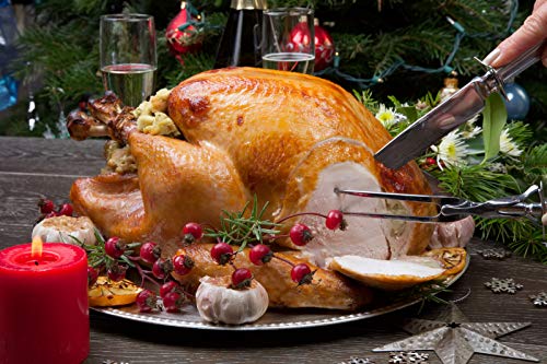Durable Disposable Aluminum Foil Steam Roaster Pans, Full Size Deep, Heavy Duty Baking Roasting Broiling 21 x 13 x 3.5 inches Thanksgiving Turkey Dinner (15) - Thumbnail 2