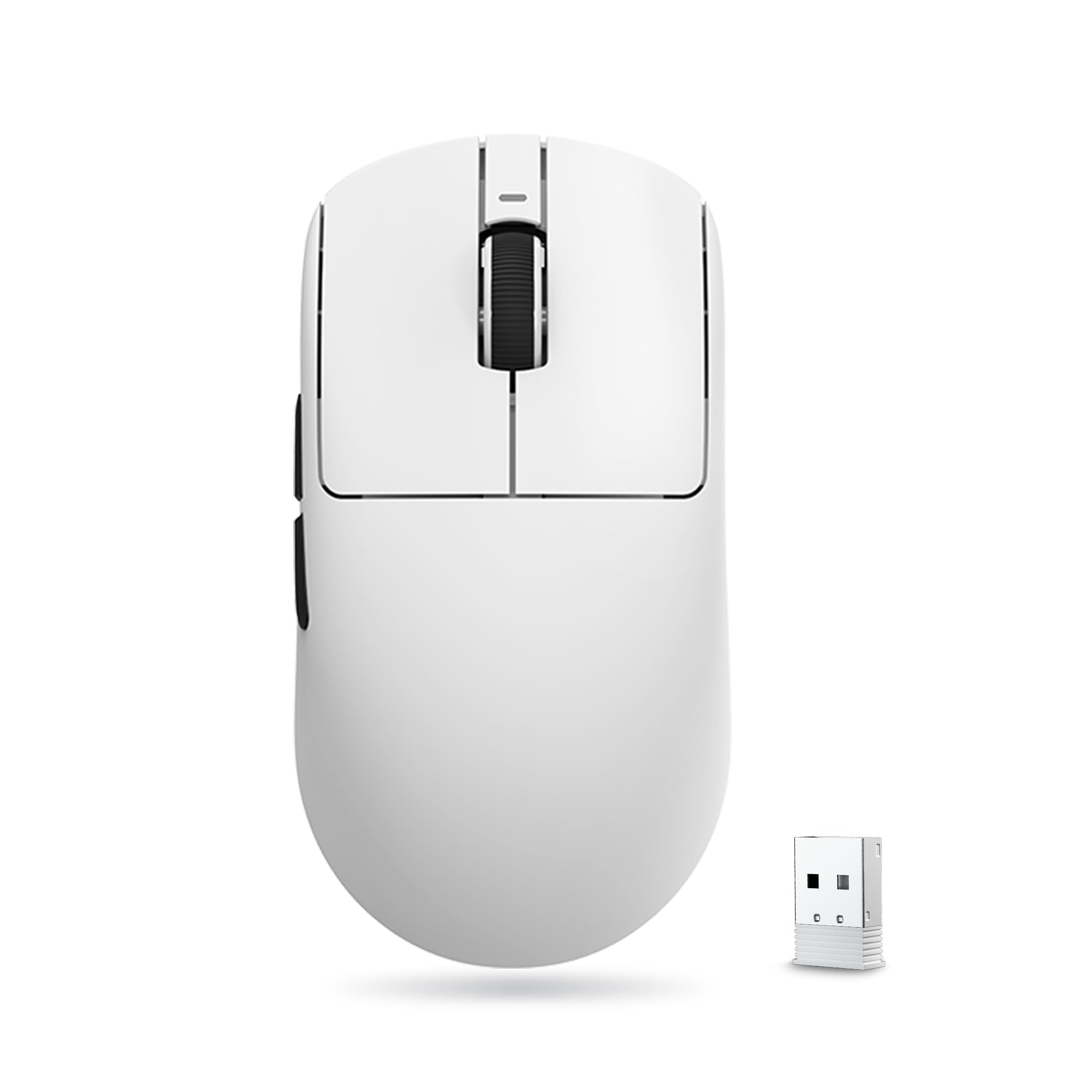 ATK VXE Dragonfly R1 SE+ Wireless Gaming Mouse - White | 55g Lightweight, PAW3395 SE Sensor, Up to 18000 DPI, 1K Polling Rate