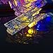 Katia 2 Meter LED String Lights with 20 Photo Clips Using AA Batteries as Energy Sources, Perfect for Hanging Picture/Instant Camera Film/Artwork/Notes (Colorful)
