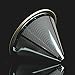 Bolio Stainless Steel Coffee Filter - Fits Chemex, Bodum and all Cone Drip Coffee Makers (V60 Pour Over)