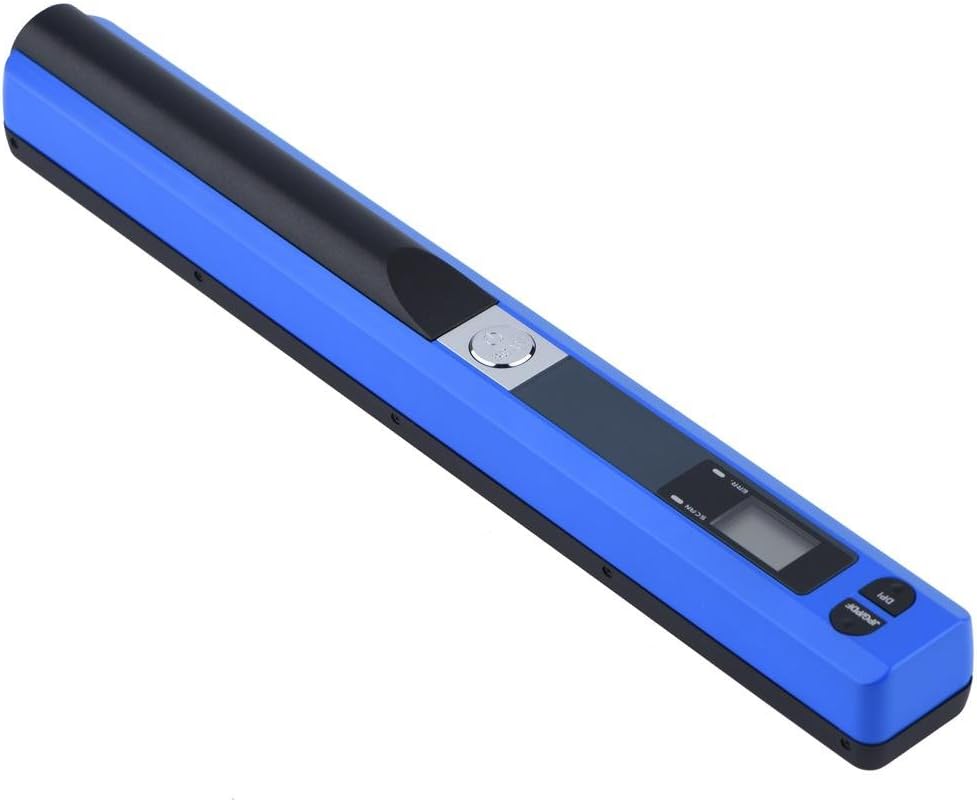 Bewinner USB 2.0 Pen Scanner Mini A4 Handheld 900 DPI JPG PDF for Windows Mac
