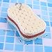 Chinco 3 Pieces Bath Sponge Shower Sponge Soothing Body Sponge for Cleaning Exfoliating