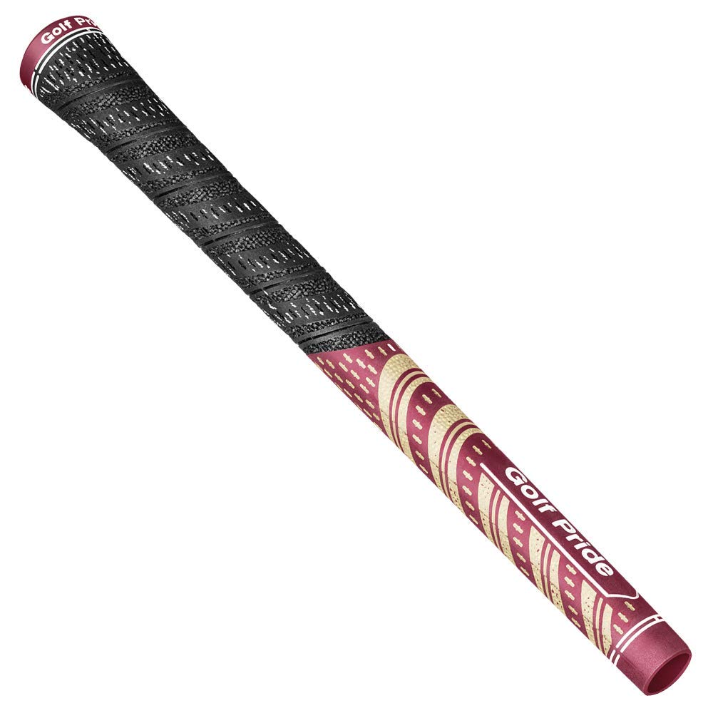 Golf Pride MCC Multi Compound Teams Golf Grip (Maroon/Gold)