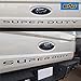 EAG Black Tailgate Insert Letters Fit for 2017-2020 Super Duty F250 F350 F450