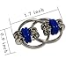 SENQIAO (Pack of 2) Flippy Chain Fidget Toy Stress Reducer EDC Fidget Chain - Perfect for Adult and Children (Blue&Orange)