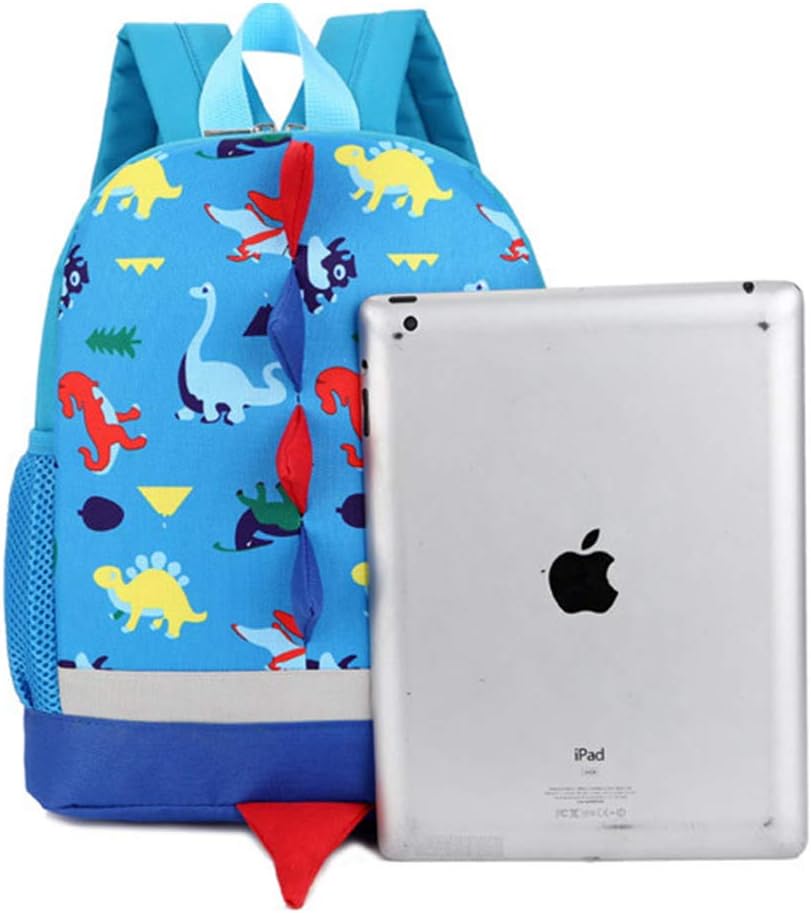 Kids Toddler Backpack Cute Dinosaur Backpack Boys Girls Nursery Bag School Bag Lunch Bag Travel Backpack Daypack with Panda Keychain Birthday for Child 2-6 Years Old - Image 5