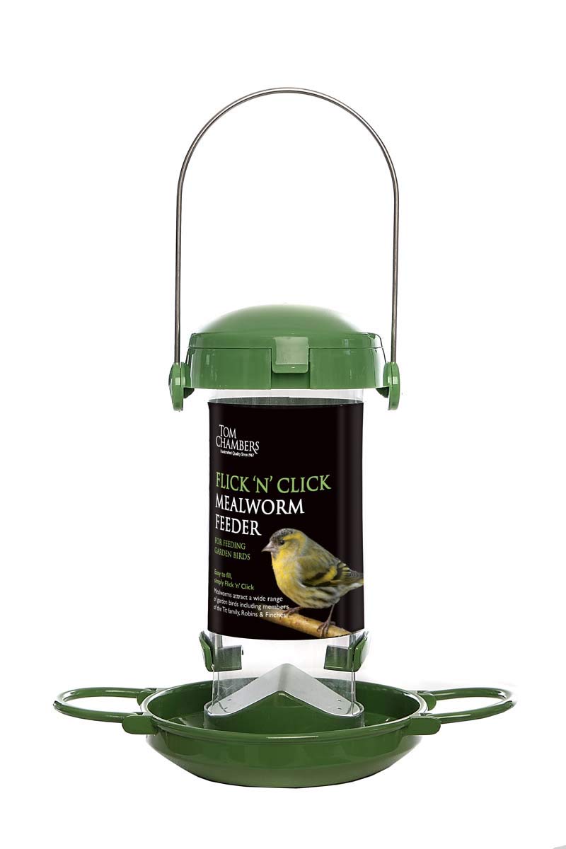 Tom Chambers Flick 'n' Click Mealworm Feeder