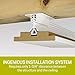 Boulanger EMB80WHB Embassy Ceiling System Kit 80SQFT, 80 sq. ft