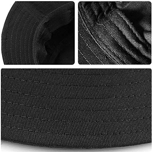 Fischerhüte,Unisex Anglerhut, Fischerhut Fischermütze Sonnenhut Bucket Hat Baumwolle Faltbar Wandern Reisen Schlapphut… – Bild 6