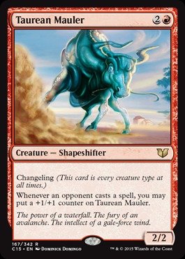 Magic The Gathering - Taurean Mauler (167/342) - Commander 2015