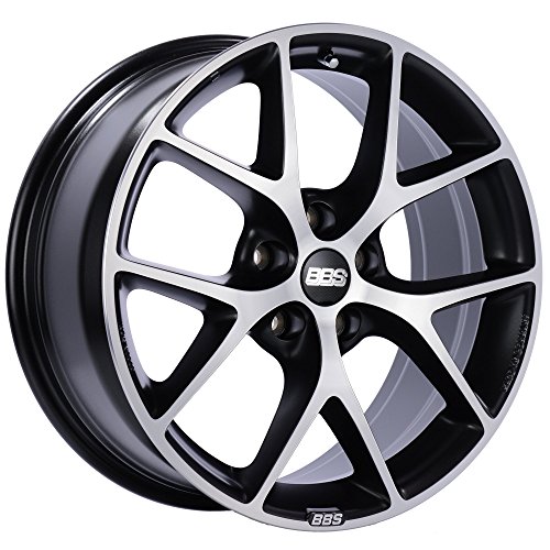 BBS SR016VGPK SR Volcano Grey Wheel with Painted Finish and Diamond-Cut Face (18x8