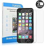 iPhone 6s/iPhone 6 Screen Protector - TURATA Premium Crystal Clear 2-Pack [Unique Material] [Ultra Thin] for iPhone 6/6s Maximum Screen Protection from Bumps, Drops, Scrapes