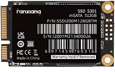 Mini Sata Ssd Msata 128gb سعر فانكسيانغ S301 512GB MSATA SSD Mini