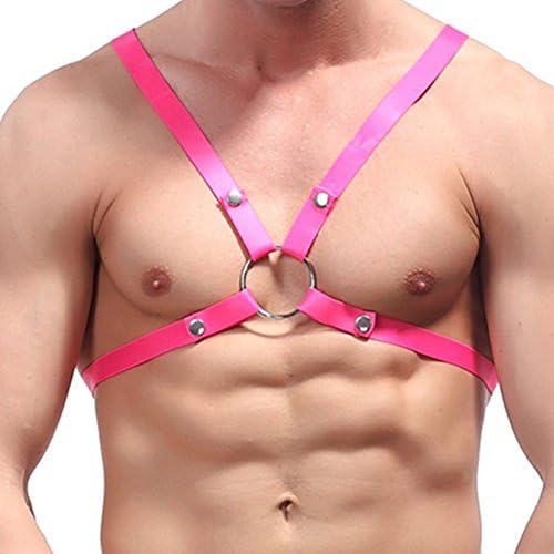RACHAPE Men's Strap G String Sexy Jumpsuit Bandage Jockstrap Thong Lingerie