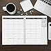 Clearance Sales! Monthly Planner 2019 Calendar/Appointment Book, Grey Cover, 8.5 x 11 inches, 15 Months (AP-002)