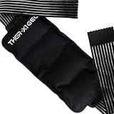 Ice Pack for Lower Back Pain Gel Sleeve Reusable Hot/Cold Therapy Flexible Heat Pad W/Strap for Injuries | Knee