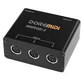 DOREMiDi MIDI Merge-3 MIDI Input 2 MIDI Output Support USB Power MERGE-3