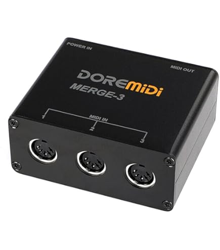 Amazon.com: MIDI Solutions MultiVoltage Merger 2-in 2-out MIDI