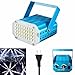 Strobe Light, GLISTENY Mini Disco Light Stage Lamp Party Flash Lighting Strobe Flash Party Lights Sound Actived Auto Flash Speed Adjustable Portable for Discos Stage Effects KTV Club Bar Home Party