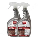 2 Pack - DuPont Granite & Marble Countertop Polish - 24 Ounce Spray Bottles